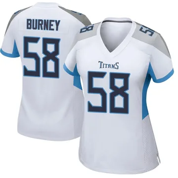 Women's Amari Burney Tennessee Titans Nike Game Jersey - White