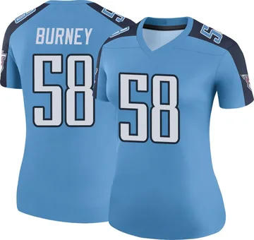 Women's Amari Burney Tennessee Titans Nike Legend Color Rush Jersey - Light Blue