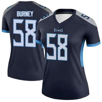 Women's Amari Burney Tennessee Titans Nike Legend Jersey - Navy