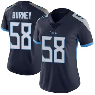 Women's Amari Burney Tennessee Titans Nike Limited Vapor Untouchable Jersey - Navy
