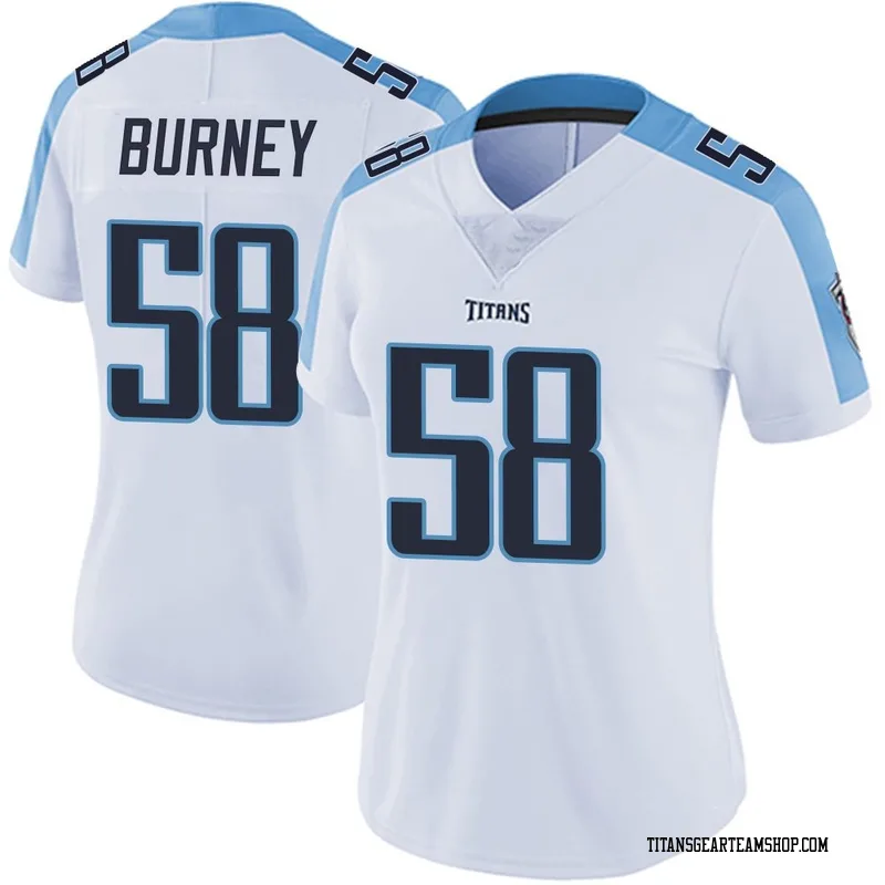Women's Amari Burney Tennessee Titans Nike Limited Vapor Untouchable Jersey - White