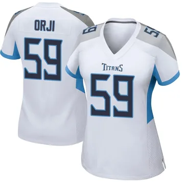 Women's Anfernee Orji Tennessee Titans Nike Game Jersey - White