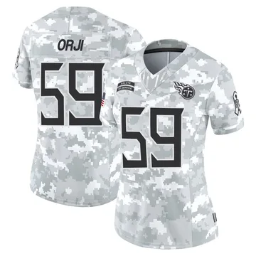Women's Anfernee Orji Tennessee Titans Nike Limited 2024 Salute to Service Jersey - Arctic Camo