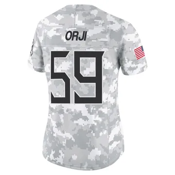 Women's Anfernee Orji Tennessee Titans Nike Limited 2024 Salute to Service Jersey - Arctic Camo