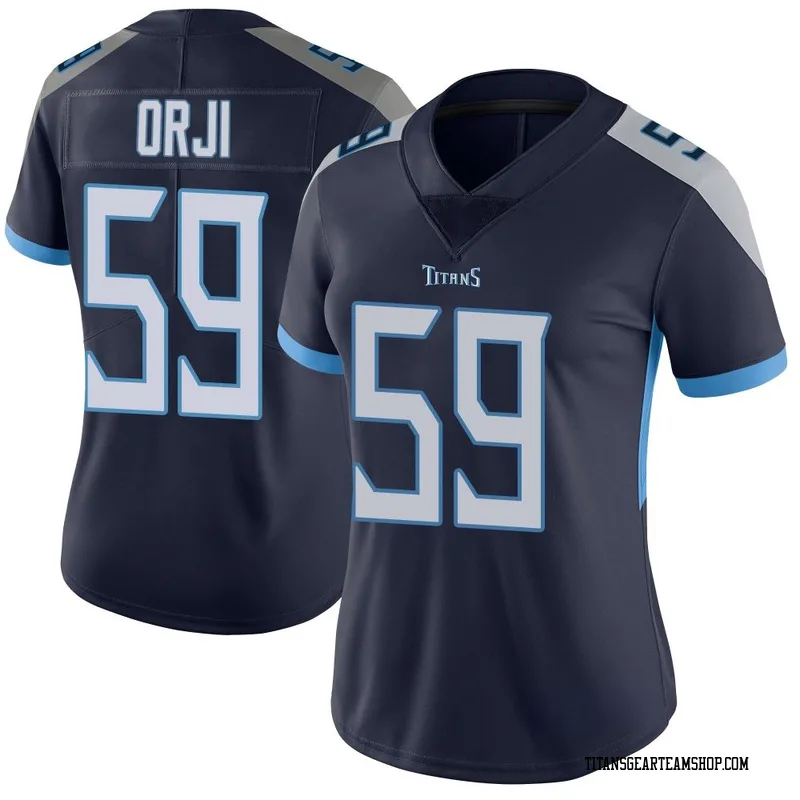 Women's Anfernee Orji Tennessee Titans Nike Limited Vapor Untouchable Jersey - Navy