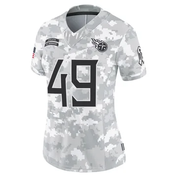 Women's Arden Key Tennessee Titans Nike Limited 2024 Salute to Service Jersey - Arctic Camo