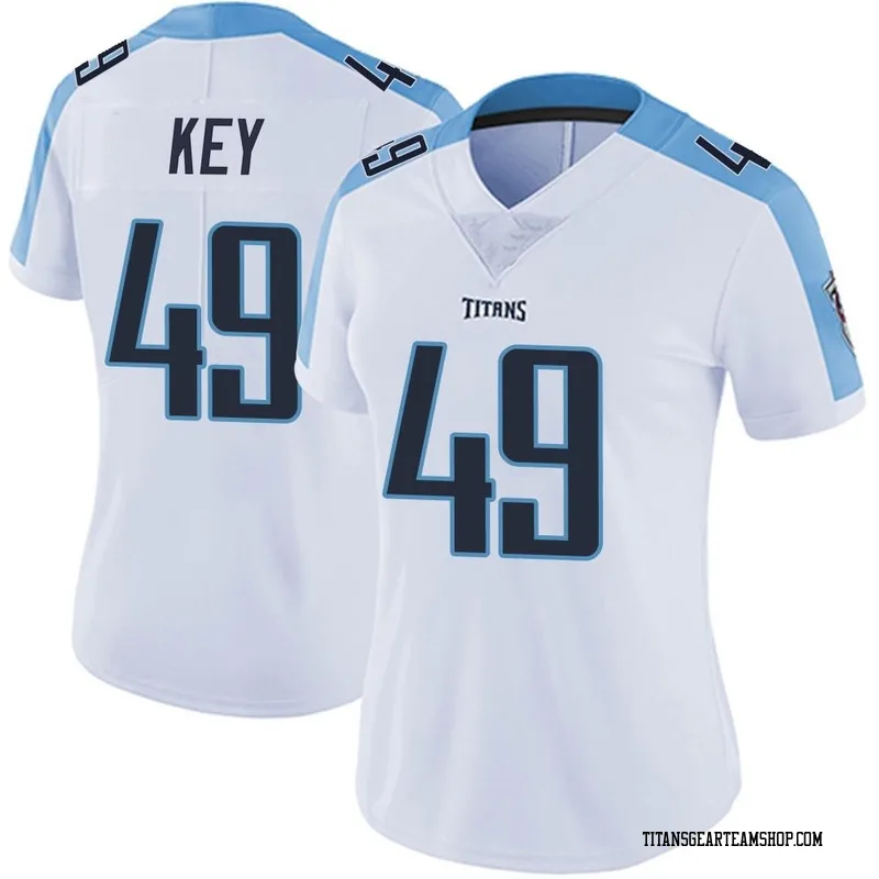 Women's Arden Key Tennessee Titans Nike Limited Vapor Untouchable Jersey - White