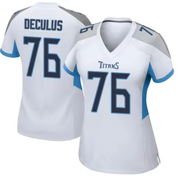 Women's Austin Deculus Tennessee Titans Nike Game Jersey - White