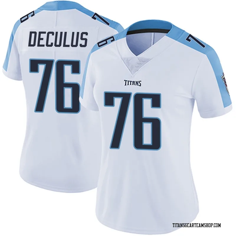 Women's Austin Deculus Tennessee Titans Nike Limited Vapor Untouchable Jersey - White