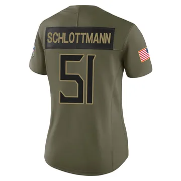 Women's Austin Schlottmann Tennessee Titans Nike Limited 2025 Salute to Service Jersey - Olive