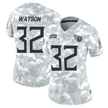 Women's Blake Watson Tennessee Titans Nike Limited 2024 Salute to Service Jersey - Arctic Camo