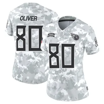 Women's Bryce Oliver Tennessee Titans Nike Limited 2024 Salute to Service Jersey - Arctic Camo