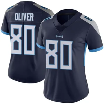 Women's Bryce Oliver Tennessee Titans Nike Limited Vapor Untouchable Jersey - Navy