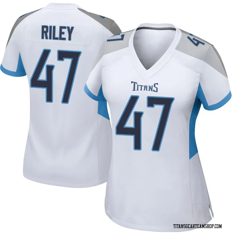 Women's Cam Riley Tennessee Titans Nike Game Jersey - White