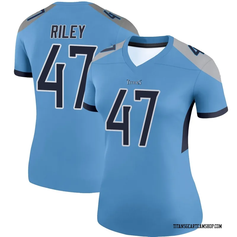 Women's Cam Riley Tennessee Titans Nike Legend Jersey - Light Blue