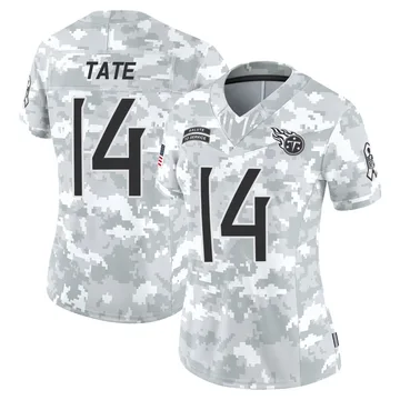 Women's Carnell Tate Tennessee Titans Nike Limited 2024 Salute to Service Jersey - Arctic Camo