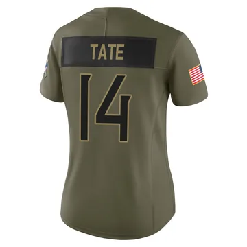 Women's Carnell Tate Tennessee Titans Nike Limited 2025 Salute to Service Jersey - Olive