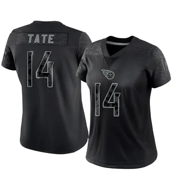 Women's Carnell Tate Tennessee Titans Nike Limited Reflective Jersey - Black