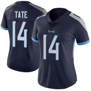 Women's Carnell Tate Tennessee Titans Nike Limited Vapor Untouchable Jersey - Navy