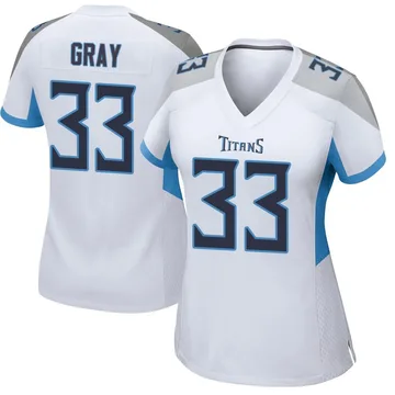 Women's Cedric Gray Tennessee Titans Nike Game Jersey - White