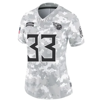 Women's Cedric Gray Tennessee Titans Nike Limited 2024 Salute to Service Jersey - Arctic Camo