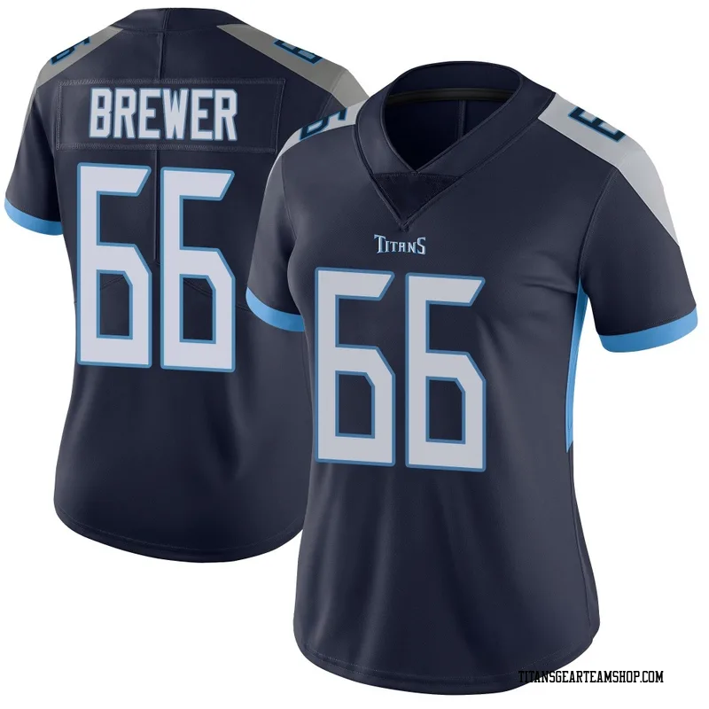 Women's Chandler Brewer Tennessee Titans Nike Limited Vapor Untouchable Jersey - Navy