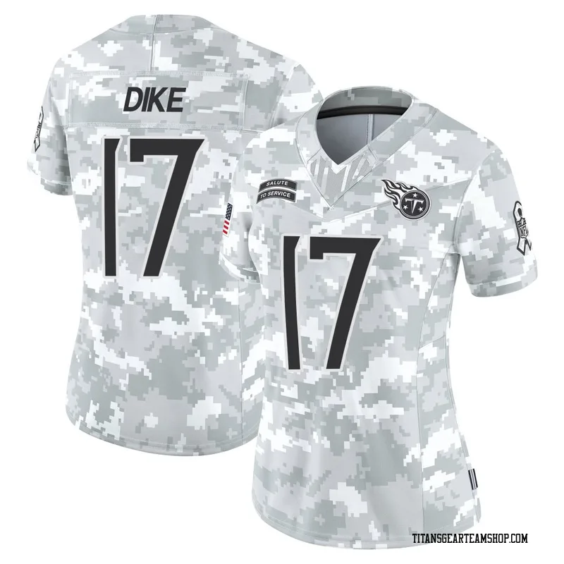 Women's Chimere Dike Tennessee Titans Nike Limited 2024 Salute to Service Jersey - Arctic Camo