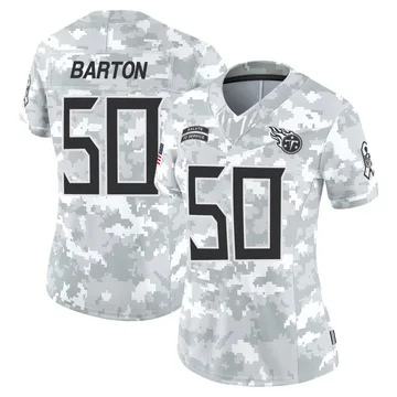 Women's Cody Barton Tennessee Titans Nike Limited 2024 Salute to Service Jersey - Arctic Camo