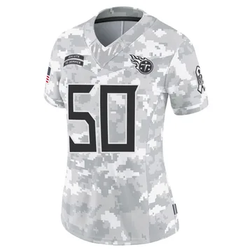 Women's Cody Barton Tennessee Titans Nike Limited 2024 Salute to Service Jersey - Arctic Camo