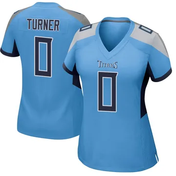Women's Cole Turner Tennessee Titans Nike Game Jersey - Light Blue