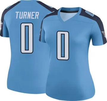 Women's Cole Turner Tennessee Titans Nike Legend Color Rush Jersey - Light Blue