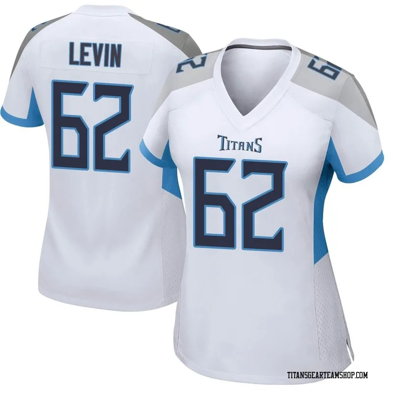 Women's Corey Levin Tennessee Titans Nike Game Jersey - White