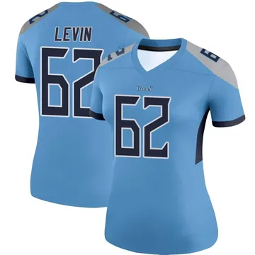 Women's Corey Levin Tennessee Titans Nike Legend Jersey - Light Blue