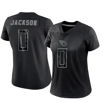 Women's Courtney Jackson Tennessee Titans Nike Limited Reflective Jersey - Black