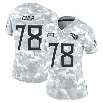 Women's Curley Culp Tennessee Titans Nike Limited 2024 Salute to Service Jersey - Arctic Camo
