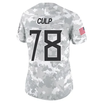 Women's Curley Culp Tennessee Titans Nike Limited 2024 Salute to Service Jersey - Arctic Camo