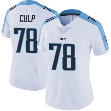 Women's Curley Culp Tennessee Titans Nike Limited Vapor Untouchable Jersey - White