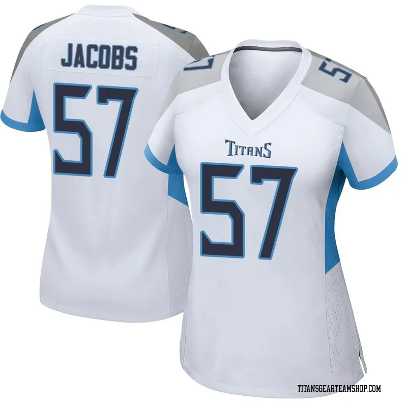 Women's Curtis Jacobs Tennessee Titans Nike Game Jersey - White