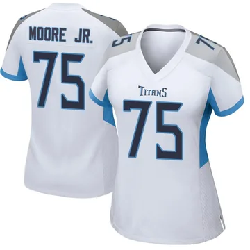 Women's Dan Moore Jr. Tennessee Titans Nike Game Jersey - White