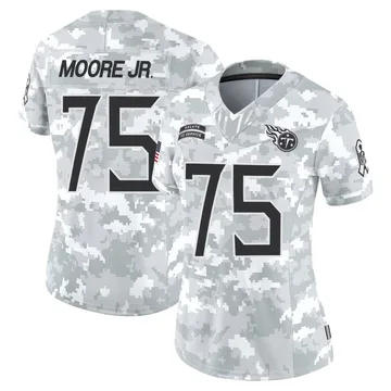 Women's Dan Moore Jr. Tennessee Titans Nike Limited 2024 Salute to Service Jersey - Arctic Camo