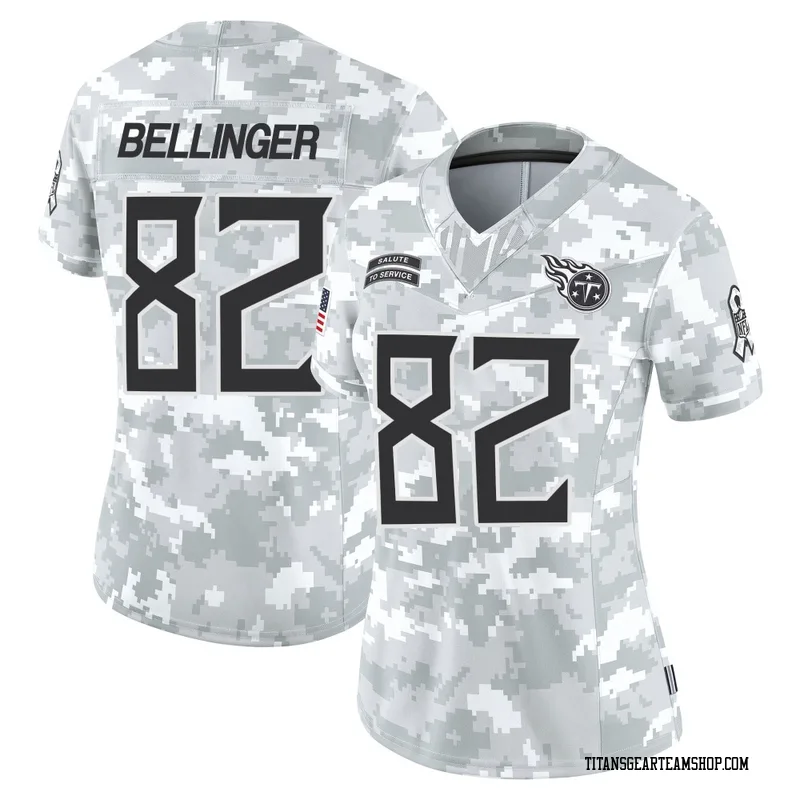 Women's Daniel Bellinger Tennessee Titans Nike Limited 2024 Salute to Service Jersey - Arctic Camo