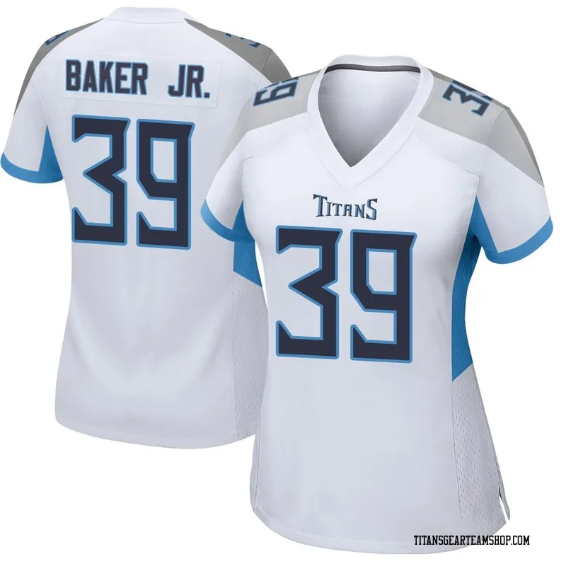 Women's Darrell Baker Jr. Tennessee Titans Nike Game Jersey - White