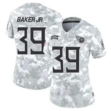 Women's Darrell Baker Jr. Tennessee Titans Nike Limited 2024 Salute to Service Jersey - Arctic Camo
