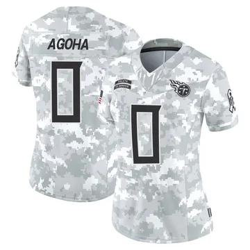 Women's David Agoha Tennessee Titans Nike Limited 2024 Salute to Service Jersey - Arctic Camo