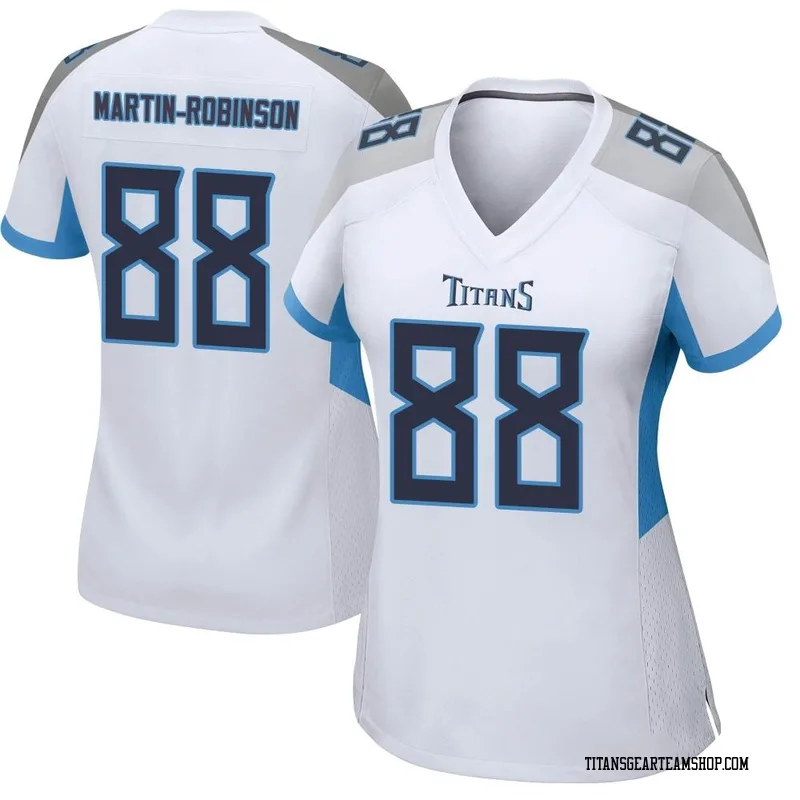 Women's David Martin-Robinson Tennessee Titans Nike Game Jersey - White