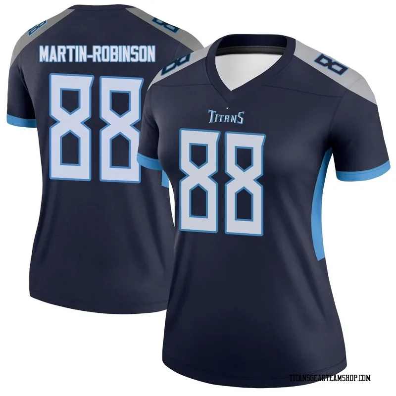 Women's David Martin-Robinson Tennessee Titans Nike Legend Jersey - Navy