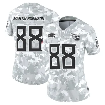 Women's David Martin-Robinson Tennessee Titans Nike Limited 2024 Salute to Service Jersey - Arctic Camo