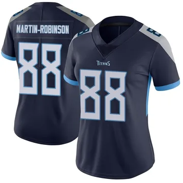 Women's David Martin-Robinson Tennessee Titans Nike Limited Vapor Untouchable Jersey - Navy