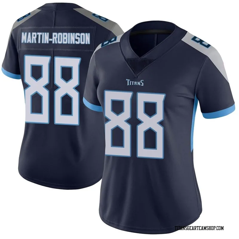 Women's David Martin-Robinson Tennessee Titans Nike Limited Vapor Untouchable Jersey - Navy