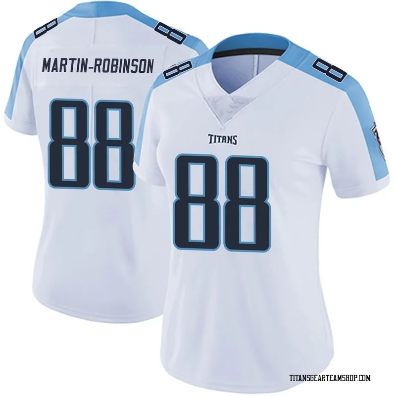 Women's David Martin-Robinson Tennessee Titans Nike Limited Vapor Untouchable Jersey - White